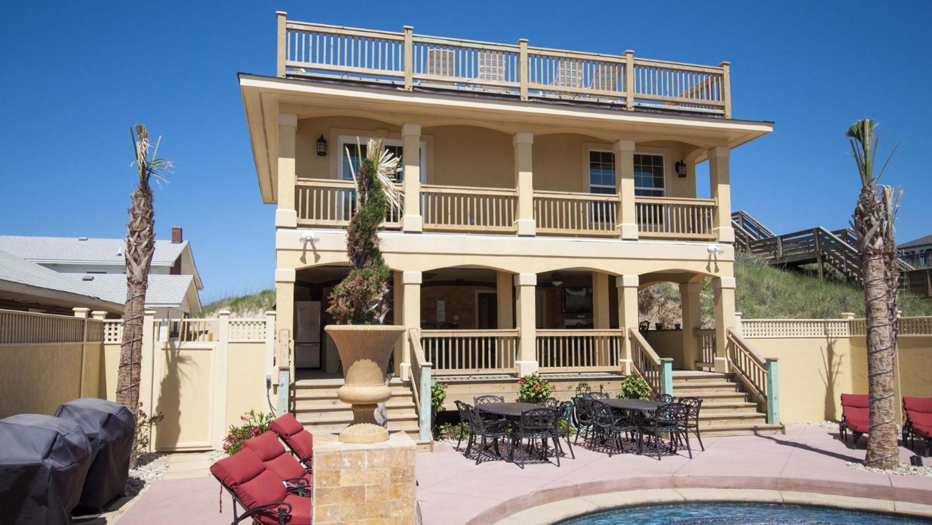 Ep204, Grande Ritz Carolina- Oceanfront, 18 Bedrooms, 18 Bathrooms Kill Devil Hills Exterior foto